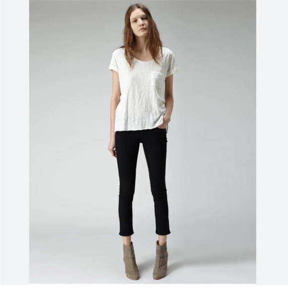 Rag & Bone | Newbury Bootie Gray Linen Canvas (limited ed.) - Picture 4 of 9